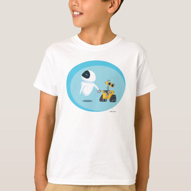 T-shirt EVA et WALL-E (Devant)