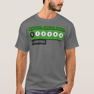 T-shirt Évaluation de l'hygiène ZÉRO