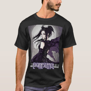T-shirt Evanescence Amy Lee Anime Fan Art
