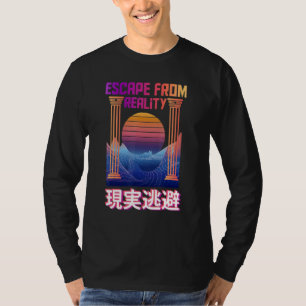 T-shirt Évasion de la réalité Vaporwave Vêtements