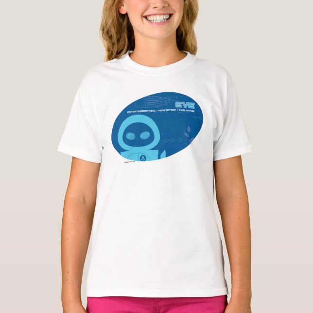 T-shirt Eve Blue Disney (Devant)