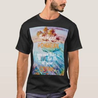 T-shirt Eve Peint Tropical Island Whale Photo Imprimer