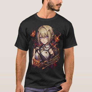 T-shirt Evelyn Chevalier ZZZ Portrait de Liens Brûlants Ro