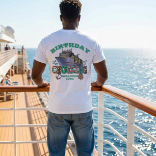 T-shirt Événement de groupe de croisière d'anniversaire pe