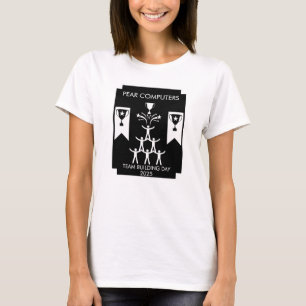 T-shirt Événement de l'équipe du personnel de l'entreprise