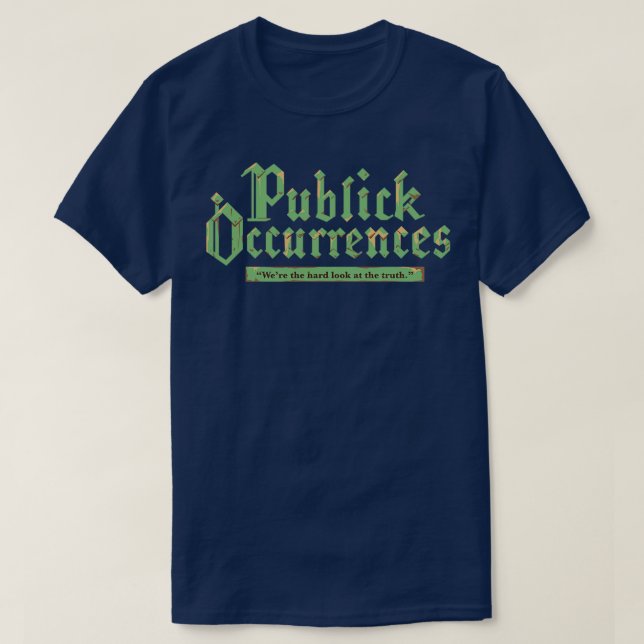 T-shirt Événements Publics (Design devant)