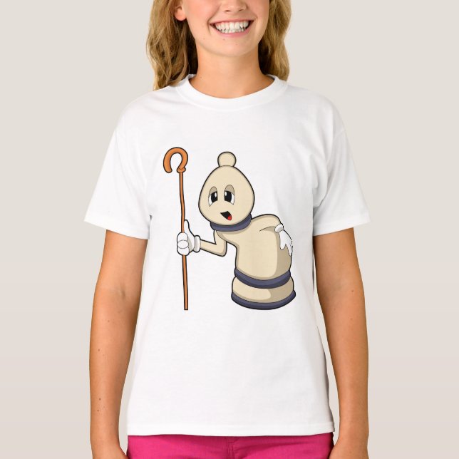 T-shirt Évêque aux échecs (Devant)