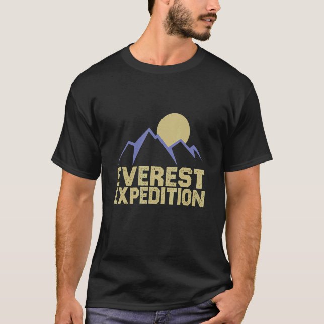 T-shirt Everest Expéditions Mountain Exploration Aventure (Devant)
