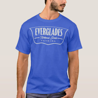 T-shirt Everglades Bouclier du parc national Tan