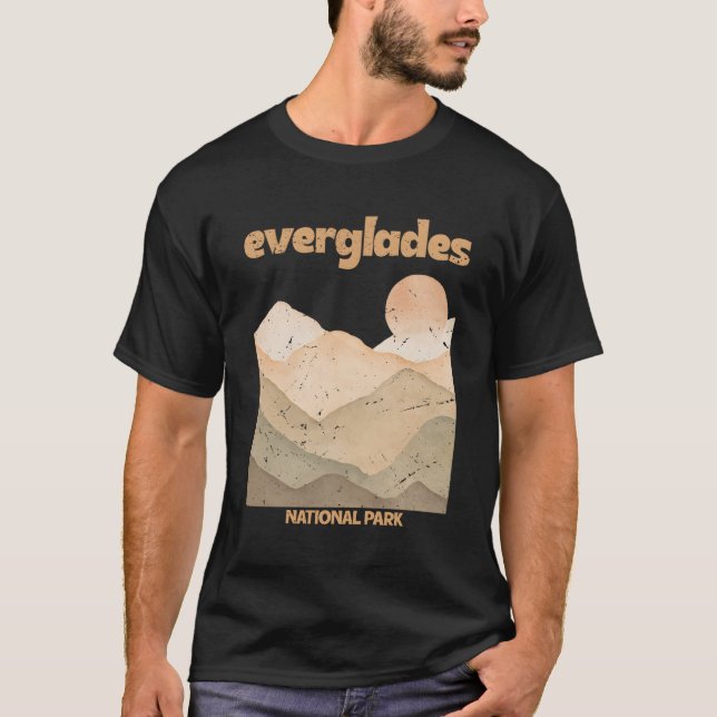 T-shirt Everglades Parc National Floride Visiteur (Devant)