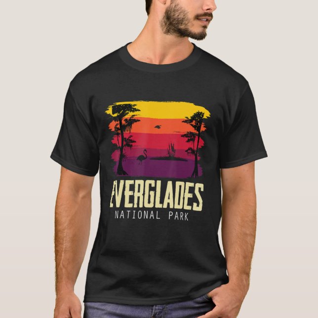 T-shirt Everglades Wetlands Parc national du Pélican Flori (Devant)