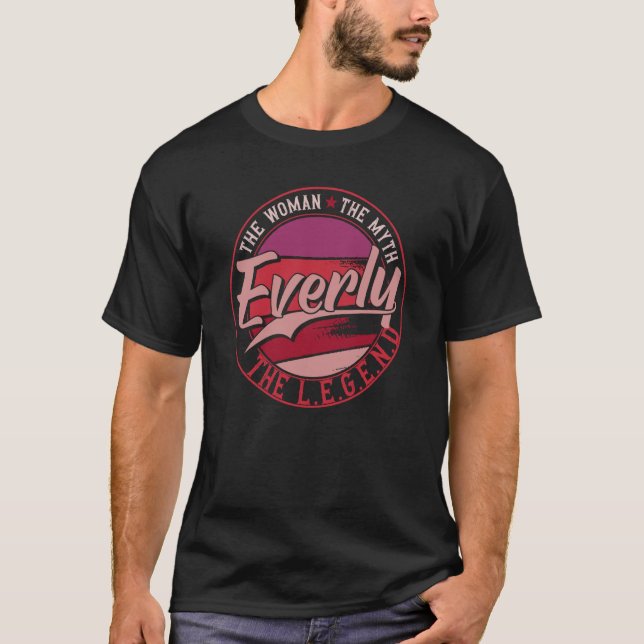 T-shirt Everly la Dame du Mythe de la Légende (Devant)