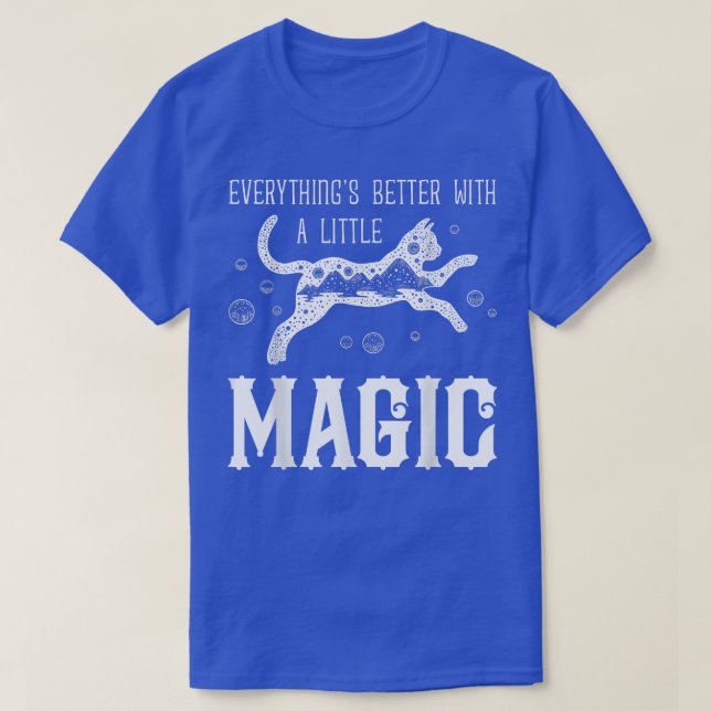 T-shirt Everythings With A Little Magic Witch (Design devant)