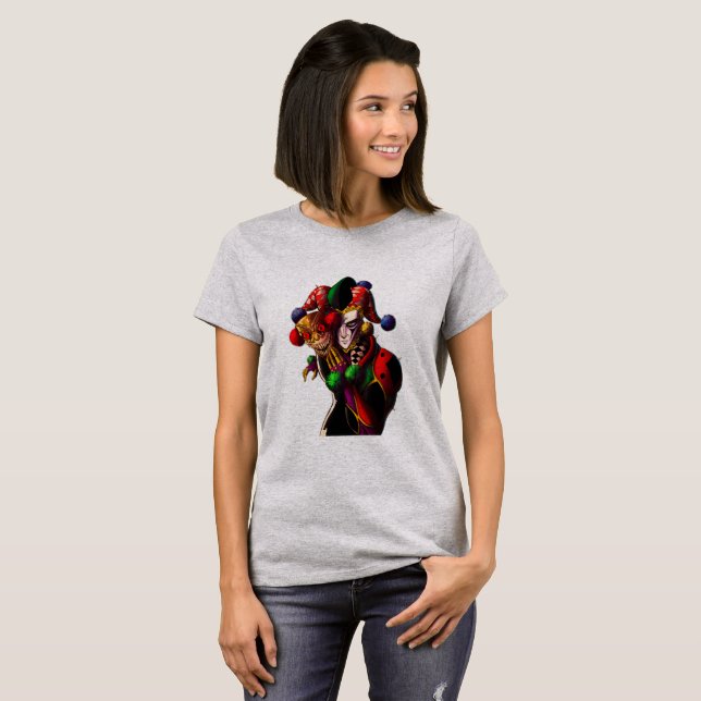 T-shirt Evil Jester Pet (Devant entier)