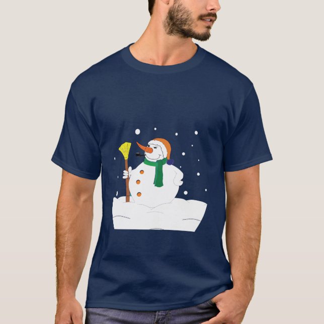 T-shirt Evil Snowman (Devant)