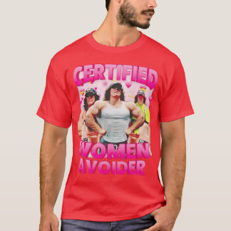 T-shirt Éviteur de femmes certifié Sam Sulek drôle