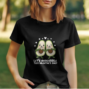 T-shirt Évitons cette Valentines Day mignon Avocado