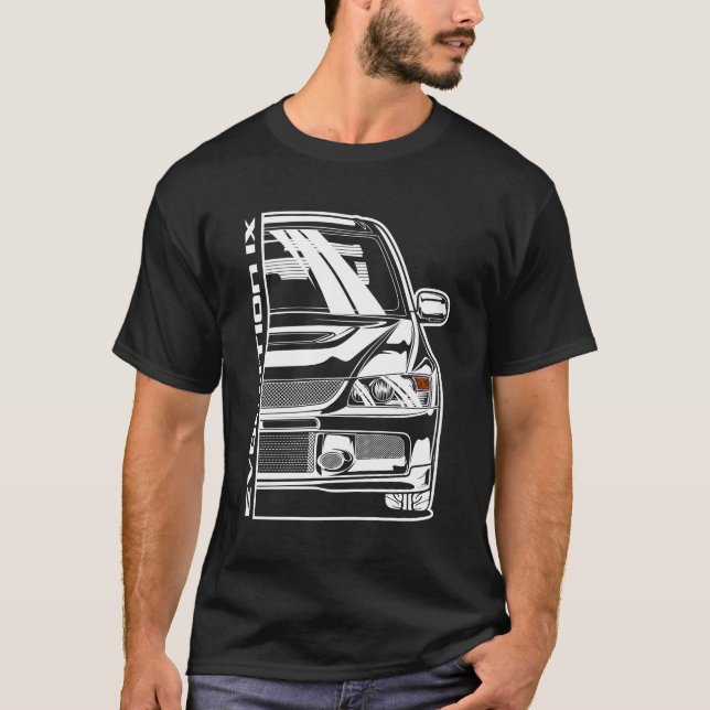 T-shirt Évolution 9 du cancer (Devant)