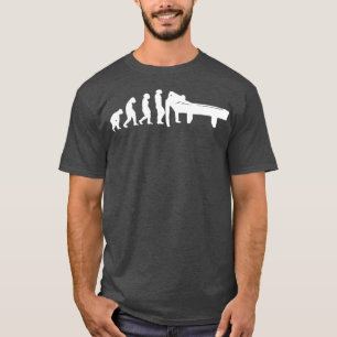 T-shirt EVOLUTION Billard billard billard jeux bâton snook