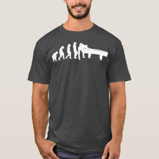 T-shirt EVOLUTION Billard billard billard jeux bâton snook