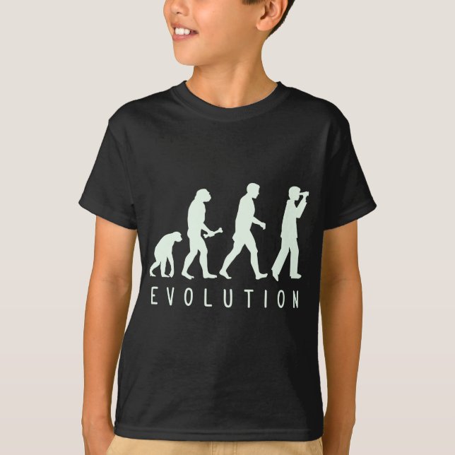 T-shirt Évolution : Birder (Devant)