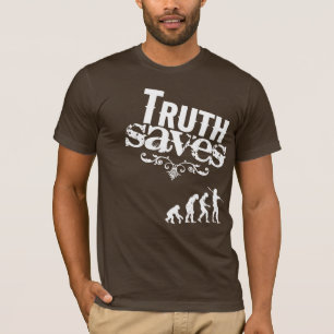 T-shirt Évolution (brun)