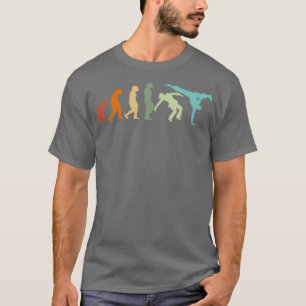 T-shirt EVOLUTION Capoeira Martial Arts Brazil Fight Art D