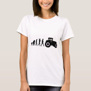 T-shirt Évolution d'agriculteurs d'élever des conducteur