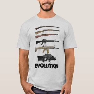 T-shirt Évolution d'arme à feu