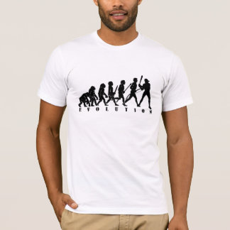 T-shirt Évolution de base-ball