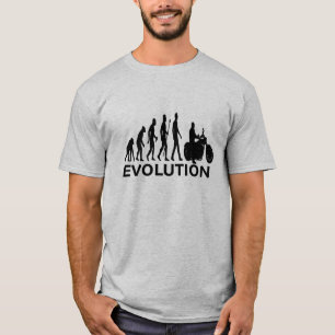 T-SHIRT ÉVOLUTION DE CYCLISTE