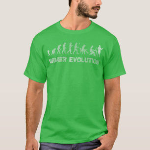 T-shirt Évolution de joueur console PC VR jeu vidéo jeu
