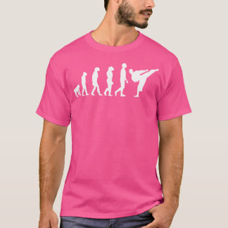 T-shirt Évolution de la boxe kickboxing