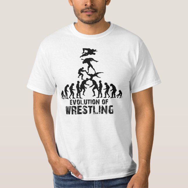 T-shirt Évolution de la lutte (Devant)