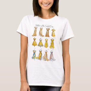 T-shirt Évolution de la robe de Cocktail
