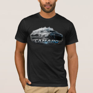 T-shirt Évolution de la voiture de muscle Camaro, du class