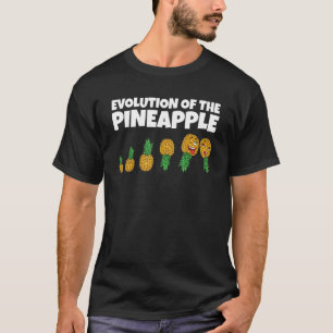 T-shirt Évolution de l'ananas Swinger à l'envers vers le b