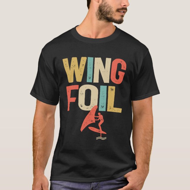 T-shirt Évolution de l'huile d'escadre - Fossage de l'aile (Devant)