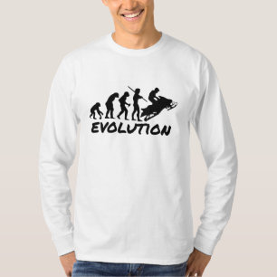 T-shirt Évolution de Snowmobile