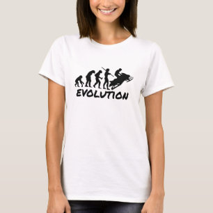 T-shirt Évolution de Snowmobile