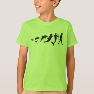 T-shirt Évolution de triton