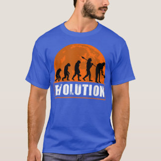 T-shirt Évolution des agriculteurs humains Amusante évolut