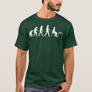 T-shirt Évolution des échecs Jouer aux échecs