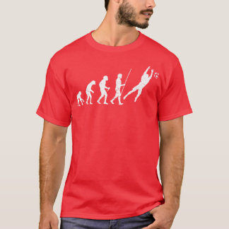 T-shirt Évolution des gardiens de but