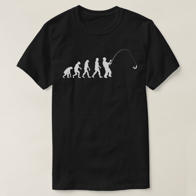 T-shirt Évolution des pêcheurs (Design devant)
