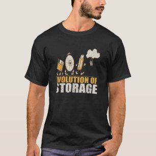 T-shirt Évolution des périphériques de stockage de données