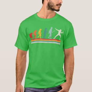 T-shirt Evolution Drôle Humour sportif de clôture pour un 