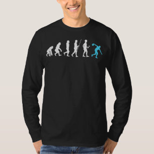 T-shirt Évolution Du Bowling De Man Bowler Lucky Bowling