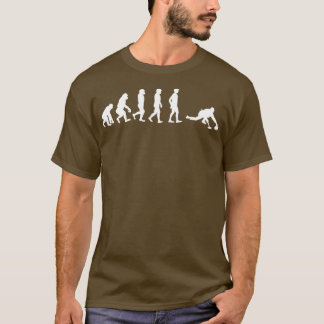 T-shirt Évolution Du Curling