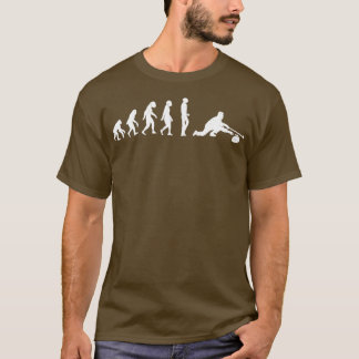 T-shirt Évolution Du Curling I Funny Curl Stone Sport Curl